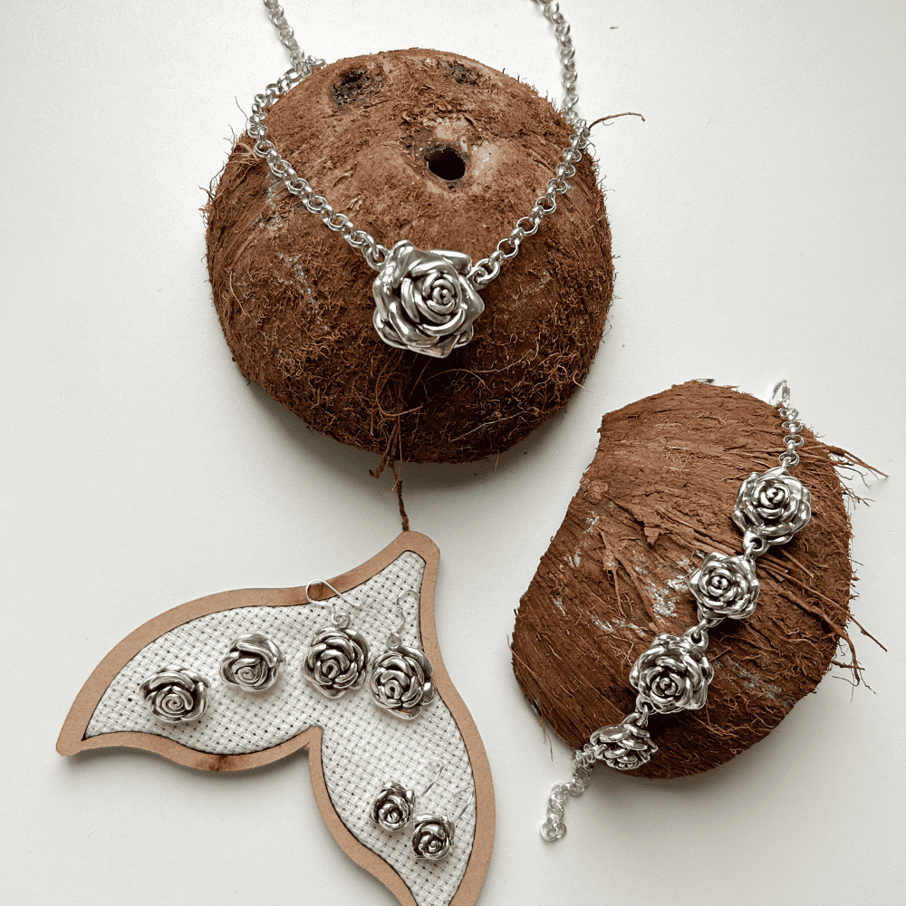 Brinco Rosa em Eletroformação – Prata 925 - Imagem 2