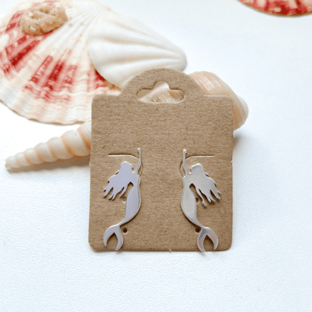 Brinco Sereia em Prata 925